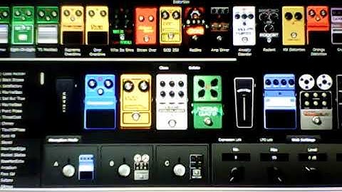 Digitech RP360 XP Song Settings Demo "Shine On You Crazy Diamond"