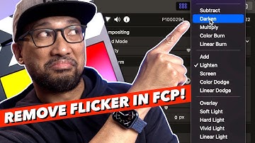 How To REMOVE FLICKER In Your Videos Without A PLUGIN In FINAL CUT PRO?! - It