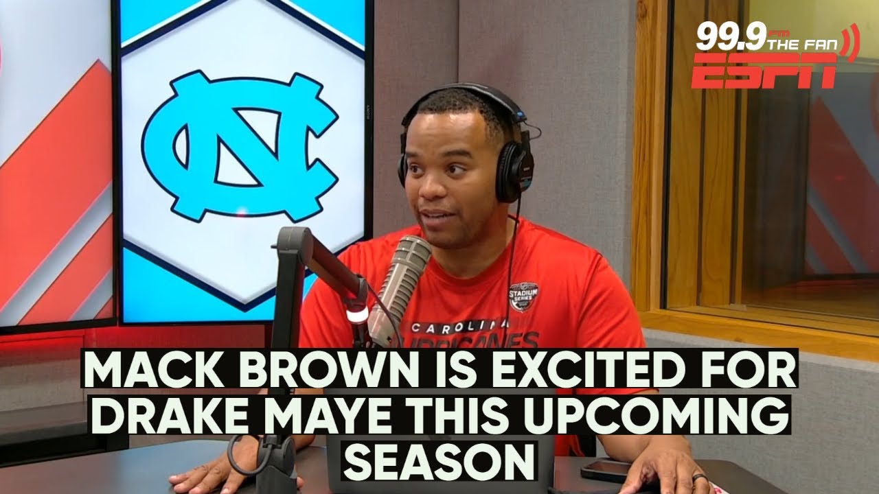 UNC football coach Mack Brown says he's ready to see what Drake Maye accomplishes this season