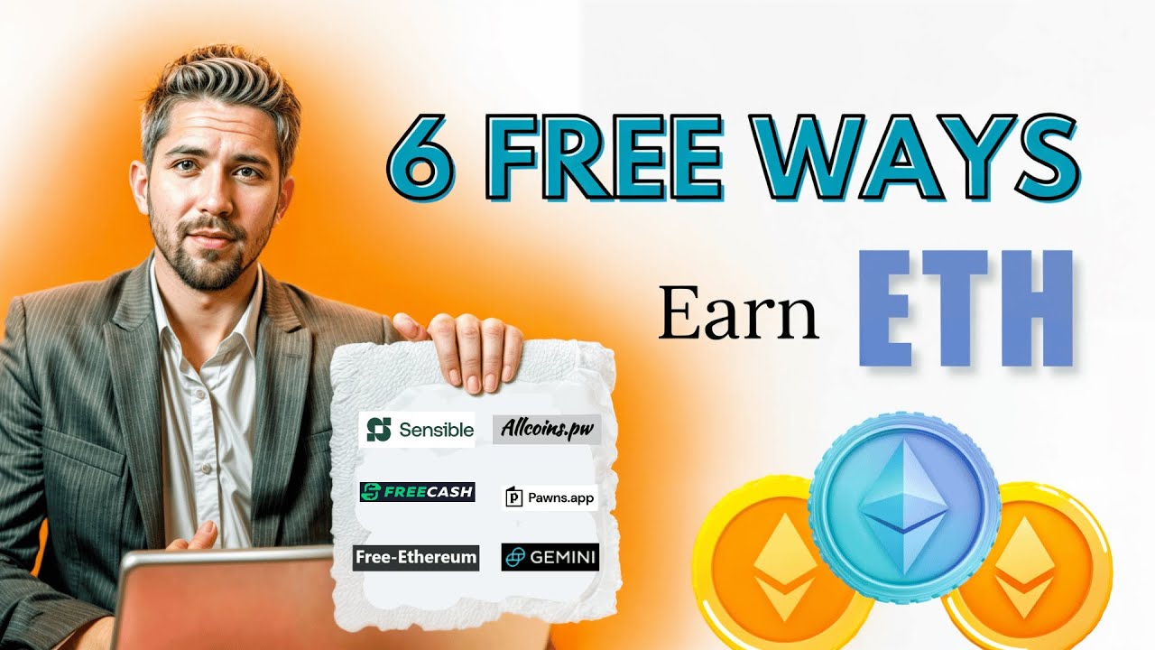 6 Legit Ways to Earn FREE Ethereum in 2025 (No Investment Needed!)