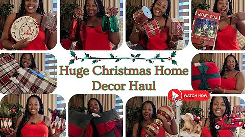New 2025 CHRISTMAS DECOR SHOPPING & HAUL🎄Best CHRISTMAS Finds ,Trends & Links| Decorate with me