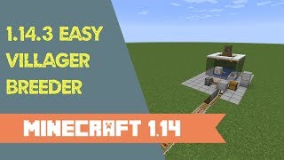 Minecraft Villager Breeder 1.14.3+ | Easy | Super Simple | Java | Bedrock