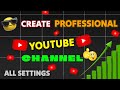 Youtube channel kaise banaye || Create a Professor youtube channel