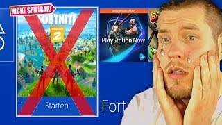 Fortnite auf Playstation 4 nicht spielbar :(