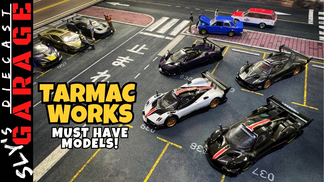 Tarmac Works 1/64 Diecast Cars - Perfect for your Collection!