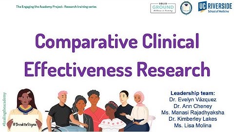 Comparative Clinical Effectiveness Research
