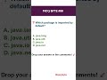 Be Careful with Java's Automatic Import #java #ezzybyte #mcqs