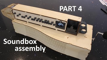 Digi Nerdy Gurdy: (4 of 4) Soundbox assembly