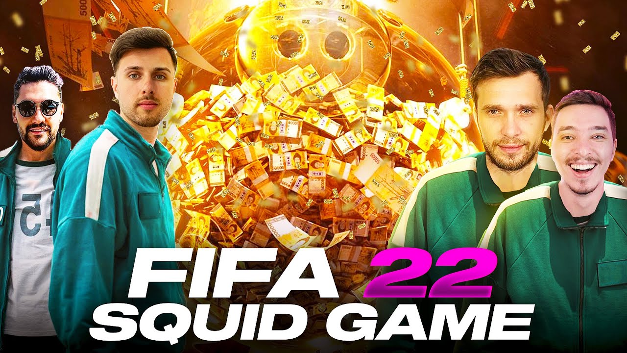 AM JUCAT SQUID GAME IN FIFA 22 PE O SUPER MIZA VS @OvidiuPatrascu ,@TheoFIFA si @XBRAKER1 !!