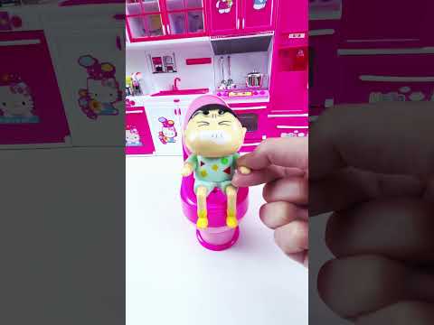 Shin chan with friends Toy ASMR #shorts #funny #asmr #satisfying