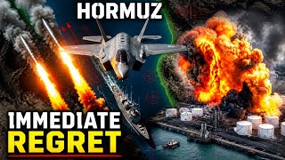 Iran Strikes First… Then U.S. Warships UNLEASH DEVASTATING Response in Hormuz 