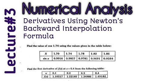 Derivatives Using Newton