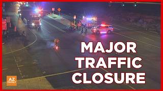 Highway closed due to deadly pedestrian crash near Maricopa