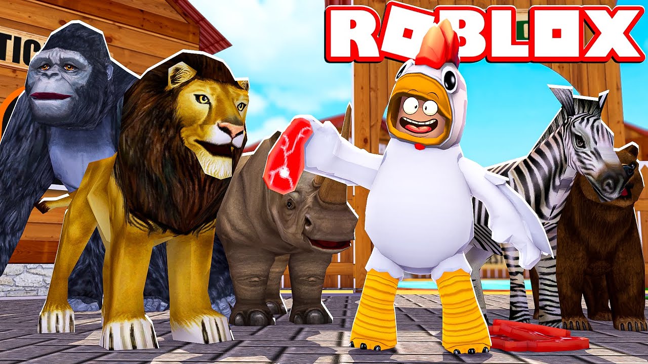 IL MIO NUOVO ZOO SU ROBLOX!!