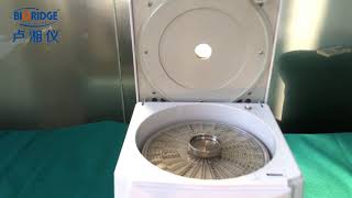 Tg12X Microhematocrit Centrifuge Material Balance Before Centrifugation