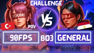 90FPS🇹🇷 vs GENERAL🇪🇬 — THE GENERAL CAME FOR WAR 😳🔥 الجنرال جاء للحرب