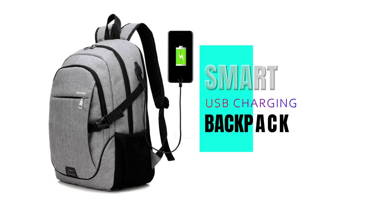 Smart Backpack | Mochila para Laptop USB Charging