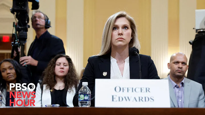 WATCH: Capitol Police Officer Caroline Edwards giv...