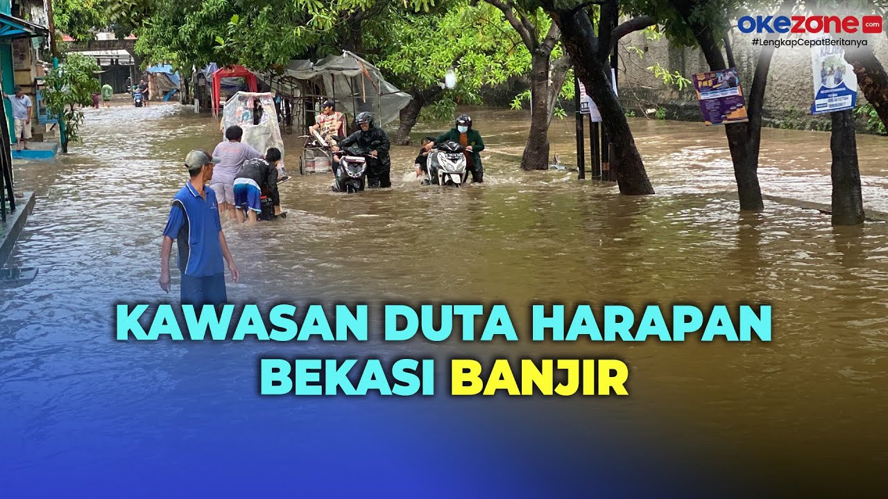 Kawasan Duta Harapan Bekasi Banjir, Puluhan Kendaraan Rusak Akibat Nekat Terobos Genangan