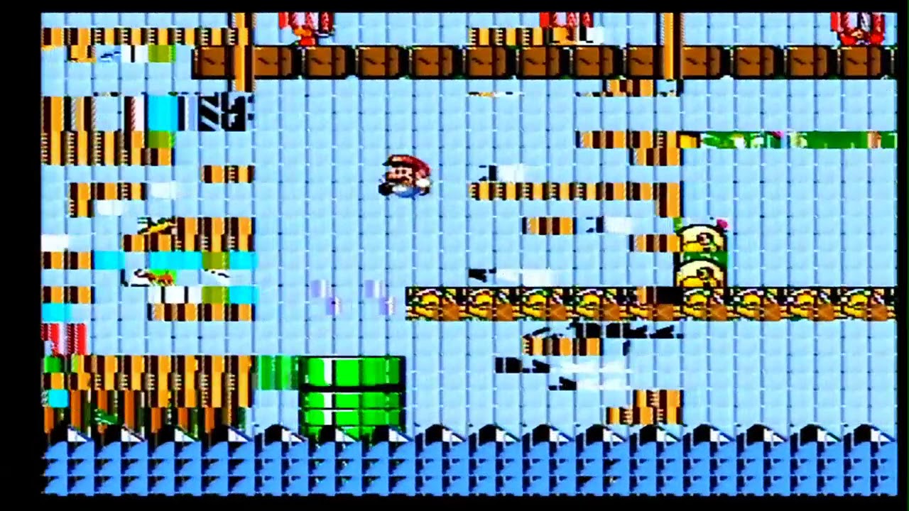 Circuit Bent SNES - Super Mario World - #1