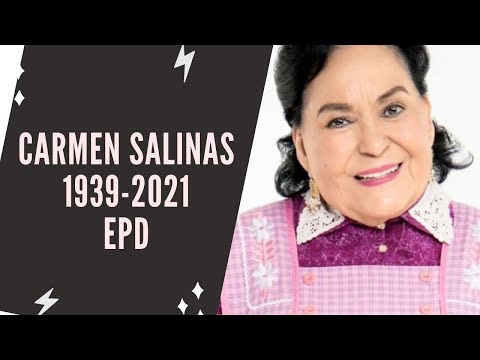 Fallece a los 82 años Carmen Salinas : veterana estrella de las telenovelas y el cine