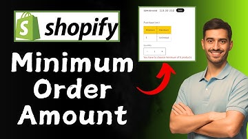 How To Set A Minimum Order Quantity in Shopify - Step By Step Tutorial