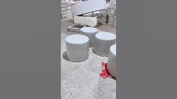 Quy trình các bước sản xuất đôn ghế decor bằng composite theo yêu cầu #frp #composite #fiberglass