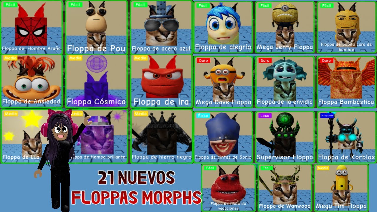¡REGRESÓ FIND THE FLOPPA MORPHS CON 21 NUEVOS FLOPPAS! 😱🤩 ROBLOX - YouTube