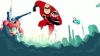 Kid Collection Çocuk Koleksi̇yonu İnanilmaz Ai̇le - Bumblebee - Jackson Storm