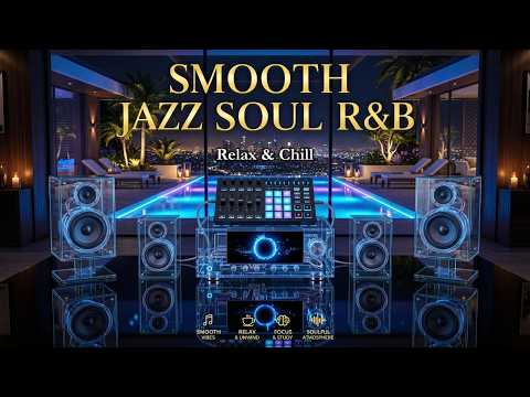Gentle Jazz & Soul R&B 24/7 – Late Night Jazz Lounge | Relaxing Instrumental Music