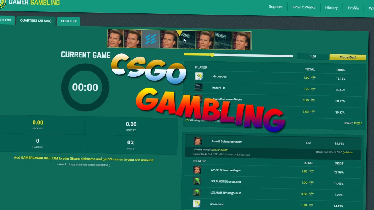 CS:GO Gambling on GamerGambling.com - YouTube