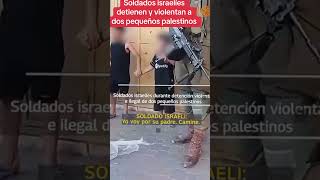 “Si esto no te indigna, revisa tu humanidad” #palestine #israelpalestineconflict  #derechoshumanos