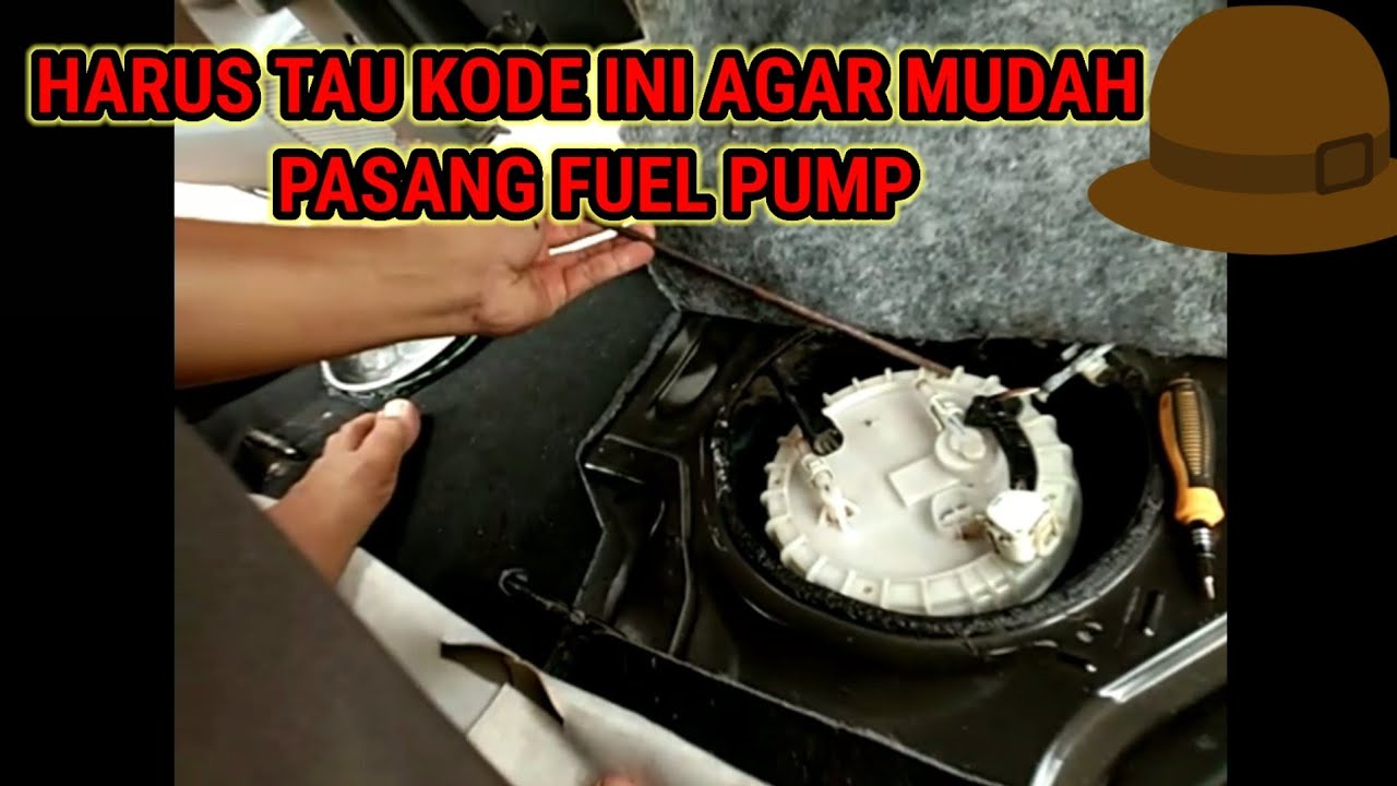 CARA PASANG FUEL PUMP MOBIL CALYA SIGRA YouTube