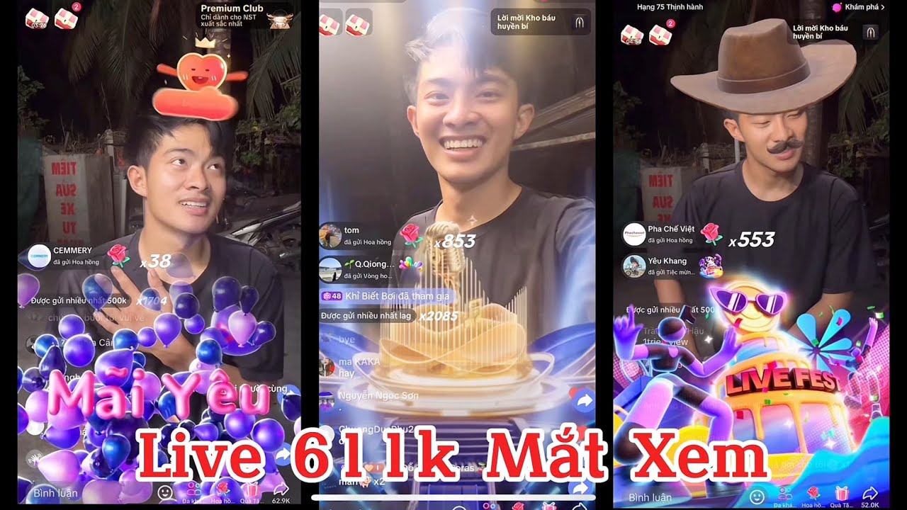 Lê Tuấn Khang Live Với 611K Mắt Xem 1/12/2024