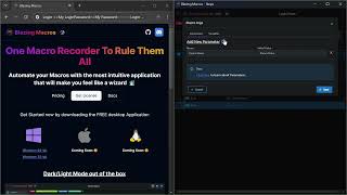 Macro Recorder : Groups & Embed Macros & Parameters - Blazing Macros