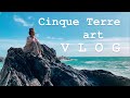 Cinque-Terre Art Vlog || Traveling Artist