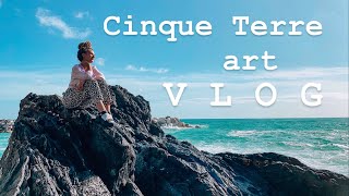 Cinque-Terre Art Vlog || Traveling Artist