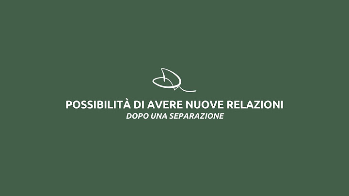 La possibilità di avere relazioni sentimentali dopo una separazione