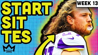 Week 13 Start Em Sit Em Tight End Rankings | Fantasy Football 2022