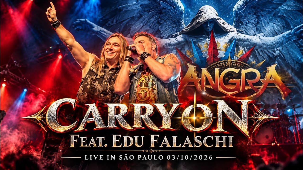 Angra - Carry On Feat. Edu Falaschi - Live in São Paulo 03/10/2026