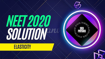 A wire of length L, area of cross-section A is hanging from a fixed support. The length... NEET 2020