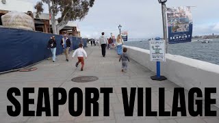 Jacks Pond in San Marcos and Seaport Village with kids exploring