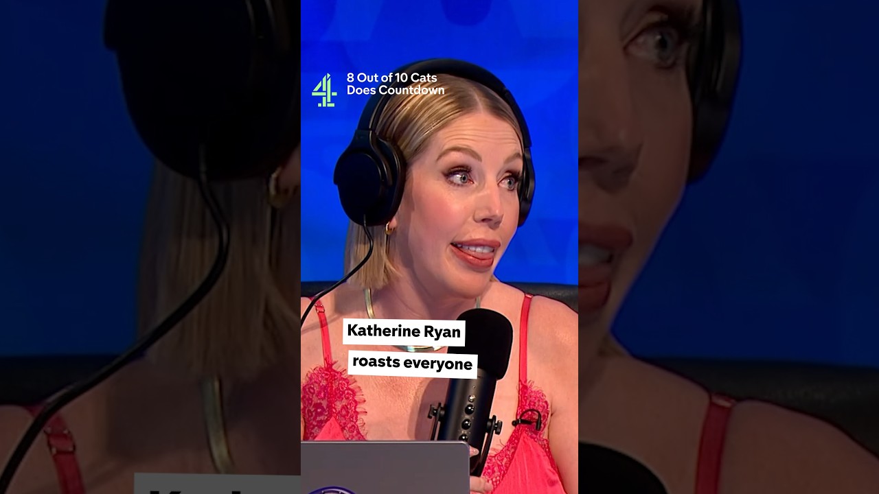 Proof that you can get away with anything on a podcast #CatsCountdown #KatherineRyan #Comedy