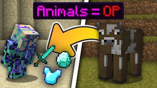 Minecraft Death Swap, But Animals Are Op...