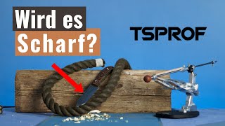 Wird es Scharf?| Irbis Messer von Reini Rossmann| TSPROF Kadet | Sharpinator.de - TSPROF