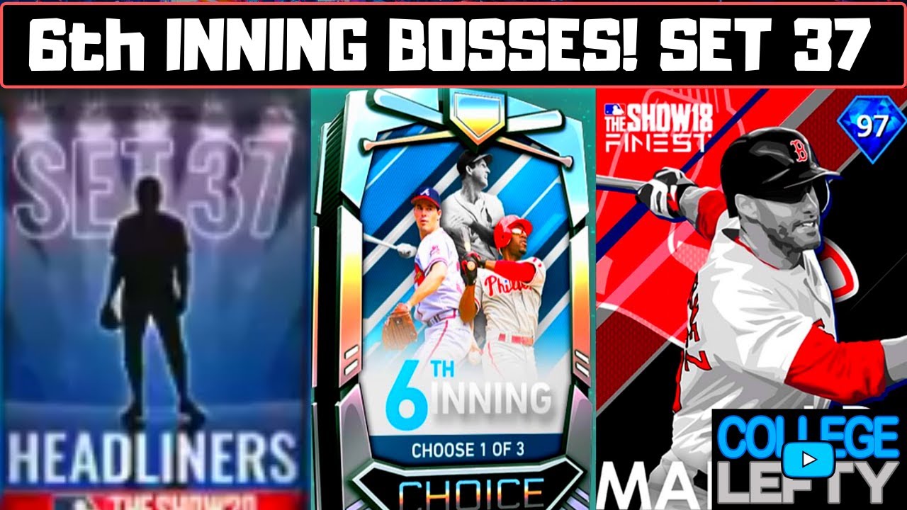 Set 37 Headliner Prediction! 6th INNING BOSSES Confirmed! PS5 News! Hitting Tips with HANDCAM!