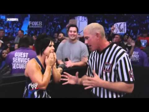 WWE Smackdown 25-02-2011 Edge & Kelly Kelly vs. Drew Mcintyre & Vickie Guererro for her job