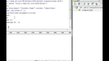 Membuat program  IF … ELSE  pada PHP