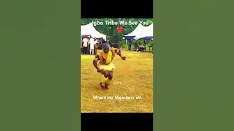 Igbo Man’s Epic Tribal Dance to Burna Boy’s ‘Last Last’ | Afrobeat Meets Tradition!"