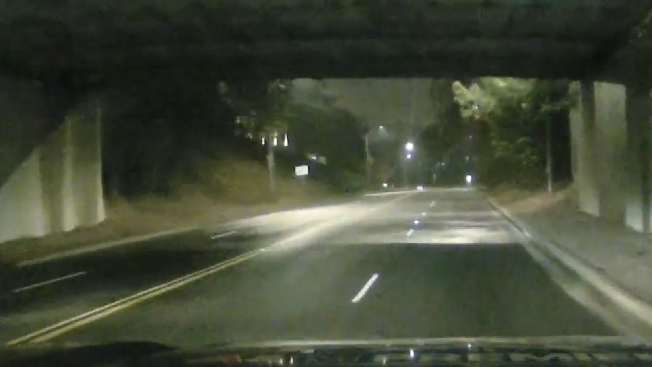 Tracking road conditions in central NC as cold rain moves in - YouTube